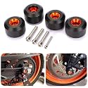 CICMOD Motorcycle Front Rear Fork Wheel Frame Slider Crash Protector for 125 200 390 Duke