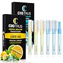 Cigtrus Quit Smoking Aid – Natural Smokeless Inhaler – Non-Electric, Nicotine-Free & Travel-Safe – 6-Piece ICY Peppermint & Lemon Lime