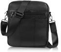 CIMONI Black Sling Bag Casual Vegan Leather Daytrip Crossbody Slingbag For Unisex