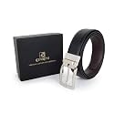 CIMONI Reversible Leather Belt for Men 