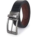 CIMONI Reversible Leather Belt for Men 