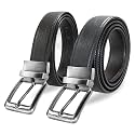 CIMONI Reversible Leather Belt for Men 