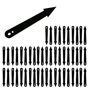 cinagro arrow drip stakes for drip irrigation water flow control for potted plants amp gardens uv-stabilized non-toxic plastic durable amp easy to use for home garden amp greenhouse pack of 50