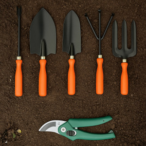 Cinagro Pruner Trowel Cultivator Transplanter Weeder Fork