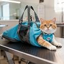 Cinf Cat Restraint Grooming Bag, Anti-Scratch Tool for Nail Trimming