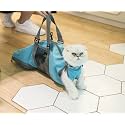Cinf Cat Nail Clipping Cleaning Grooming Restraint Bag No Scratching Biting for Bathing Nail Trimming Injecting Examining(Blue,S)