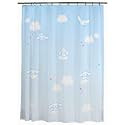Cinnamoroll 13-Piece Shower Curtain Set, 72 x 72 Inch Fabric Curtain with Hooks, Bathroom Decor, Machine Washable, (100% Officially Licensed Product) by Franco Collectibles