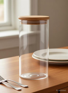 cinshu international glass grocery container  - 1400