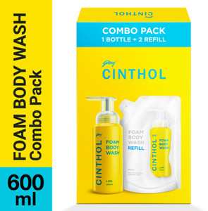 CINTHOL Lime Foam Body Wash 3 x