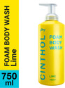 CINTHOL Lime Foaming Body Wash Glycerin Shower