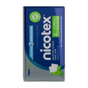 Cipla Nicotex Nicotine MintPlus Gums 2mg