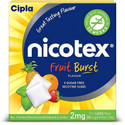 Cipla Nicotex Nicotine Sugar Free Fruit Burst
