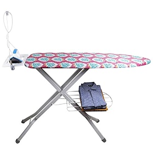 ciplaplast deluxe iron board cover silver amp orange 114x41 cm with aluminised cloth