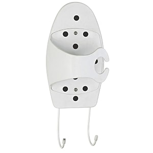 cipla plast iron organiser  ironing holder  hanging ironing table  iron press holder  white iron organiser