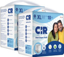 CIR 10 hr Absorption Protection with Wetness Indicator Odour Control Pant Adult Diapers - XL