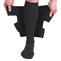CircAid Juxtalite Adjustable Lower Leg Compression Wrap for Men &amp; Women
