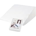 CirclesHome Wedge Pillow Cover with Zipper, Wedge Pillow Case 24x25x12