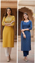 Ciri claire Women Printed Straight Kurta