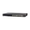 Cisco SG550X-24 Stackable Managed Switch | 24 Gigabit Ethernet (GbE) Ports | 2 x 10G Combo | 2 x SFP+ | L3 Dynamic Routing | Limited Lifetime Protection (SG550X-24-K9-IN)