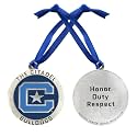 The Citadel Ornament Non-Dated | Hand-Sculpted Christmas Tree Ornament | Intricately Crafted Metal Pewter Alma Mater Inlay