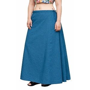CITIX Pure Cotton Petticoat for Womens Saree