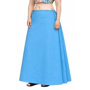 CITIX Pure Cotton Petticoat for Womens Saree