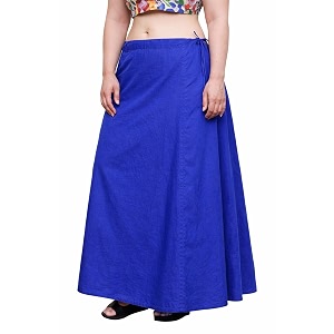 CITIX Pure Cotton Petticoat for Womens Saree