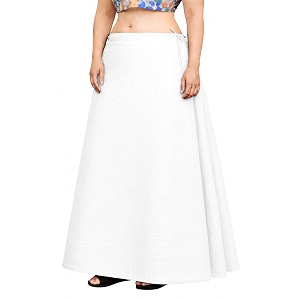 CITIX Pure Cotton Petticoat for Womens Saree