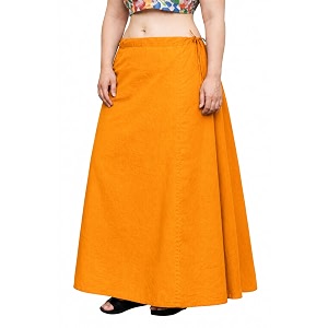 CITIX Pure Cotton Petticoat for Womens Saree