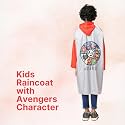 Citizen Avengers Kids Raincoat with Inbuilt Hood