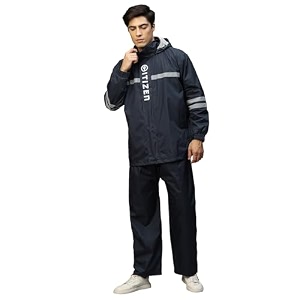Citizen Raincoat for Men with Adjustable Hood