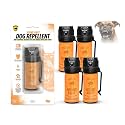 Citronella Dog Deterrent Spray, Dog Spray Self Defense, Training and Barking, Long-Range Dog Repellent, Portable Canister (0.5oz / 2oz)