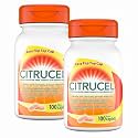 CITRUCEL Methylcellulose Fiber Caplets for Occasional Constipation Relief, Orange Flavor - 1 Count (Pack of 2)
