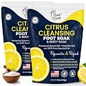 Citrus Detox Epsom Salt Foot Soak, Cleanses Brightens & Revives Skin Tone