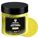 Citrus Yellow Mica Powder for Epoxy Resin 56g / 2oz. Jar - Techarooz 2 Tone Resin Dye Color Pigment Powder for Lip Gloss, Nails, Colorant for Slime Bath Bombs Soap Making &amp; Polymer Clay