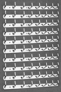 city king luxury look heavy duty 8 pin hook all type cloths hanger for hanging steel dress pack of 10 hangers for  dress