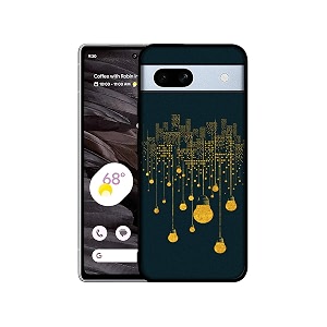 City Light Pattern Design Premium 2D Printed