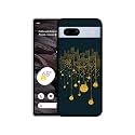 City Light Pattern Design Premium 2D Printed