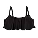 City Threads Girls Flounce Bikini Top UPF50+ Sun Rash Guard