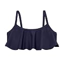 City Threads Girls Flounce Bikini Top UPF50+ Sun Rash Guard