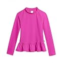 City Threads Girls Long Sleeve Rashguard UPF 50+