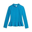 City Threads Girls Long Sleeve Rashguard UPF 50+