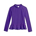 City Threads Girls Long Sleeve Rashguard UPF 50+