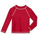City Threads Rash Guard for Boys SPF 50+ Made in USA