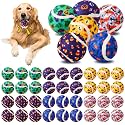 Civaner 36 Pcs Halloween Dog Toys Bulk, 2.5 Inch Squeaky Tennis Balls
