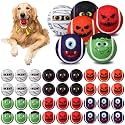 Civaner 36 Pcs Halloween Dog Toys Bulk, 2.5 Inch Squeaky Tennis Balls Gifts