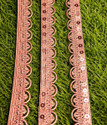 CKCREATION Golden Color Premium Look Lace Boder