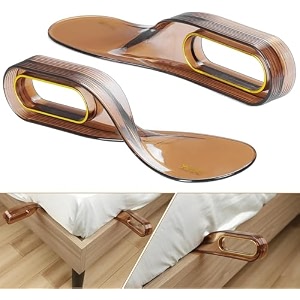 claiez pack of 2 mattress lifter tool bedsheet tucker toolbedsheet mattress lifter standbed lifter helps lift and hold mattress wedge elevator toolbed making tool can tuck sheets coffee