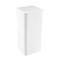 Claire 15" x 15" Ceramic One-Piece Glossy White Pedestal Sink and Basin