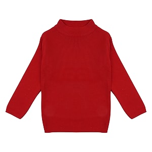 clap boys girls full sleeves round neck acrylic winter sweater woolen warm skivi